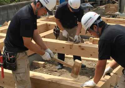 着工・基礎工事